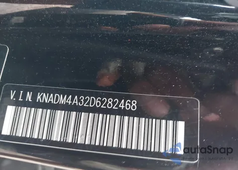 2013 Kia Rio Lx from USA, damaged, VIN KNADM4A32D6282468